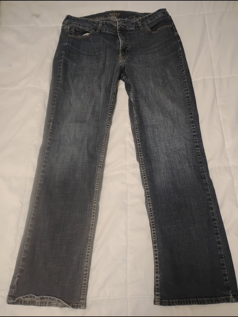 Levi's Women's Faded Blue Wide-Leg Jeans